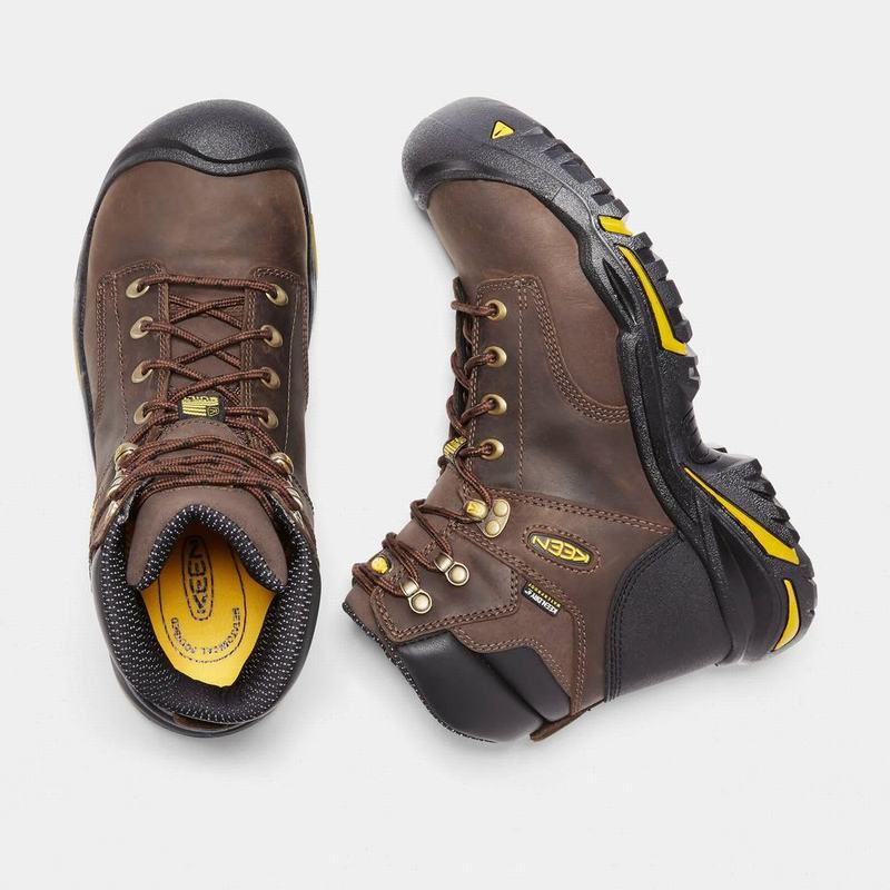 Keen ブーツ | キーンマウントバーノン6 "ソフトトゥ ワーク ブーツ メンズ ブラウン | 421069-YJT